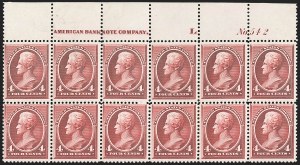 Sale 1234, Lot 224, 1881-88 American Bank Note Co. Issues (Scott 211B-218)