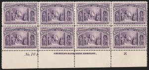 Sale 1234, Lot 251, 1893 Columbian Issue (Scott 230-245)