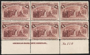 Sale 1234, Lot 254, 1893 Columbian Issue (Scott 230-245)