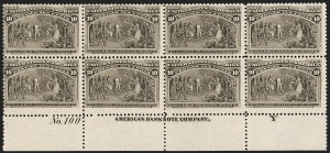 Sale 1234, Lot 255, 1893 Columbian Issue (Scott 230-245)