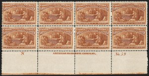 Sale 1234, Lot 260, 1893 Columbian Issue (Scott 230-245)