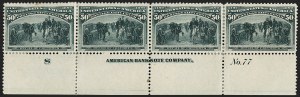 Sale 1234, Lot 262, 1893 Columbian Issue (Scott 230-245)