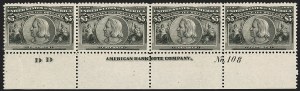 Sale 1234, Lot 268, 1893 Columbian Issue (Scott 230-245)