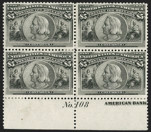 Sale 1234, Lot 269, 1893 Columbian Issue (Scott 230-245)