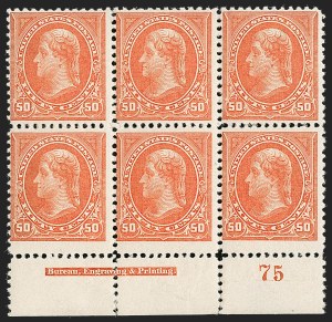 Sale 1234, Lot 271, 1894 Bureau Issue (Scott 248-267)