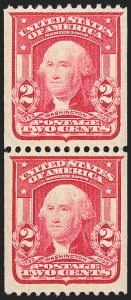 Sale 1234, Lot 299, 1902-08 Issues including Rare Coils (Scott 308-322)