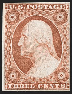 Sale 1234, Lot 30, 1851-56 Issue (Scott 5-17)
