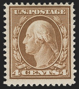 Sale 1234, Lot 314, 1908-10 Washington-Franklin Issues including Bluish Paper (Scott 356-365)