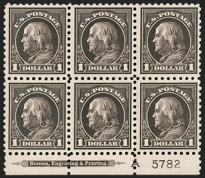 Sale 1234, Lot 337, 1912-23 Issues (Scott 445-491)