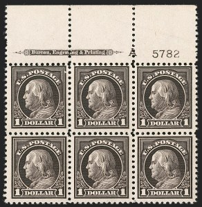 Sale 1234, Lot 349, 1912-23 Issues (Scott 505-573 including 544)