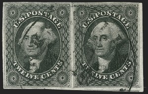 Sale 1234, Lot 38, 1851-56 Issue (Scott 5-17)