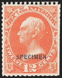 Sale 1234, Lot 416, Official Special Printings (Interior, Justice, Navy, Post Office)