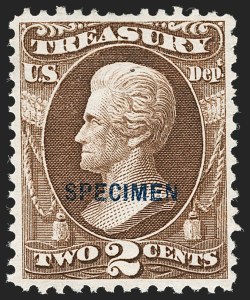 Sale 1234, Lot 451, Official Special Printings (State, Treasury, War)