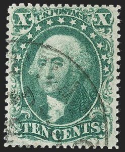 Sale 1234, Lot 58, 1857-60 Issue (Scott 18-39)