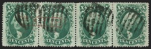 Sale 1234, Lot 60, 1857-60 Issue (Scott 18-39)