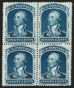 Sale 1234, Lot 68, 1857-60 Issue (Scott 18-39)