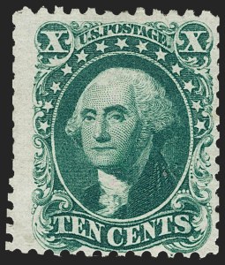 Sale 1234, Lot 71, 1875 Reprint of 1857-60 Issue (Scott 40-47)