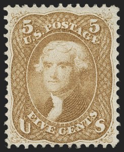 Sale 1234, Lot 88, 1861-66 Issue (Scott 56-78)