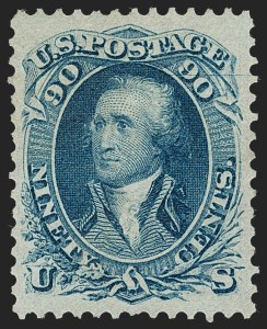Sale 1234, Lot 97, 1861-66 Issue (Scott 56-78)