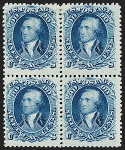 Sale 1234, Lot 98, 1861-66 Issue (Scott 56-78)
