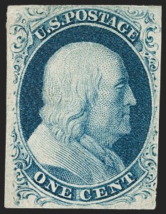 Sale 1235, Lot 1008, 1851-56 Issue (Scott 6-17)