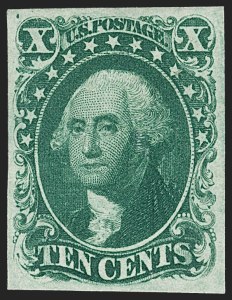 Sale 1235, Lot 1012, 1851-56 Issue (Scott 6-17)