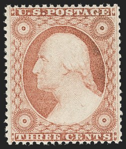 Sale 1235, Lot 1022, 1857-60 Issue (Scott 18-39)