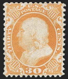 Sale 1235, Lot 1042, 1875 Reprint of 1857-60 Issue (Scott 40-47)