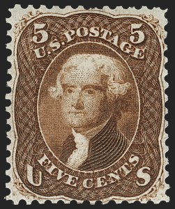 Sale 1235, Lot 1045, 1861-66 Issue (Scott 56-78)
