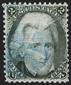 Sale 1235, Lot 1061, 1867-68 Grilled Issue (Scott 79-101)