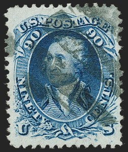 Sale 1235, Lot 1078, 1867-68 Grilled Issue (Scott 79-101)