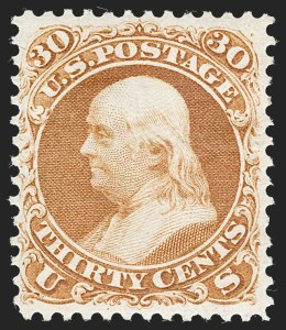 Sale 1235, Lot 1088, 1875 Re-Issue of 1861-66 Issue (Scott 102-111)