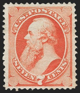 Sale 1235, Lot 1123, 1870-71 National Bank Note Co. Issue (Scott 134-155)