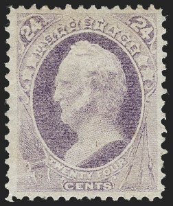 Sale 1235, Lot 1125, 1870-71 National Bank Note Co. Issue (Scott 134-155)