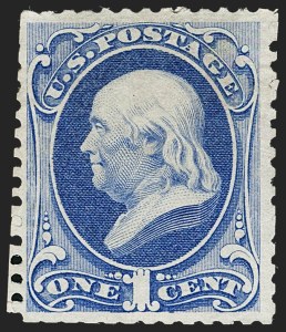 Sale 1235, Lot 1135, 1875 Continental Bank Note Co. Hard Paper Special Printing (Scott 167-177)