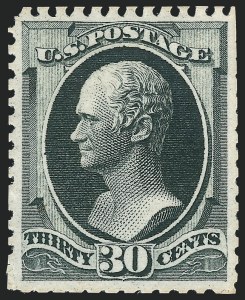 Sale 1235, Lot 1142, 1875 Continental Bank Note Co. Hard Paper Special Printing (Scott 167-177)
