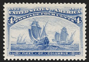 Sale Number 1235, Lot Number 1187, 1893 Columbian Issue (Scott 230-245)