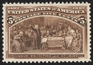 Sale Number 1235, Lot Number 1188, 1893 Columbian Issue (Scott 230-245)