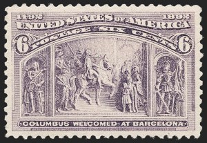 Sale 1235, Lot 1189, 1893 Columbian Issue (Scott 230-245)