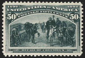 Sale 1235, Lot 1193, 1893 Columbian Issue (Scott 230-245)