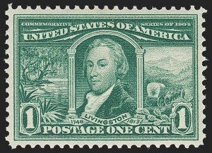 Sale 1235, Lot 1263, 1904 Louisiana Purchase and Jamestown Issues (Scott 323-330)