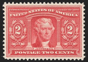 Sale Number 1235, Lot Number 1265, 1904 Louisiana Purchase and Jamestown Issues (Scott 323-330)