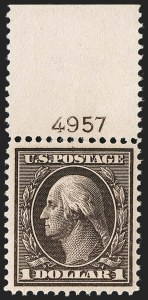 Sale 1235, Lot 1275, 1908-10 Washington-Franklin Issues including Bluish Paper (Scott 331-366)