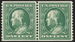 Sale 1235, Lot 1277, 1908-10 Washington-Franklin Issues including Bluish Paper (Scott 331-366)