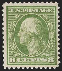 Sale 1235, Lot 1286, 1908-10 Washington-Franklin Issues including Bluish Paper (Scott 331-366)