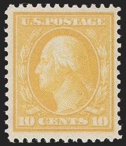 Sale 1235, Lot 1287, 1908-10 Washington-Franklin Issues including Bluish Paper (Scott 331-366)