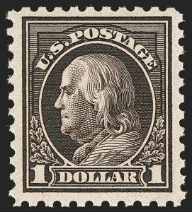 Sale 1235, Lot 1339, 1912-17 Washington-Franklin Issue (Scott 405-480)