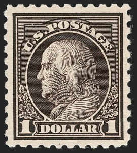 Sale 1235, Lot 1345, 1912-17 Washington-Franklin Issue (Scott 405-480)