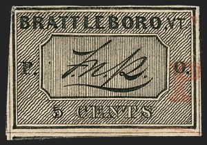 Sale 1239, Lot 503, Postmasters' Provisionals