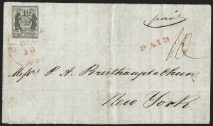 Sale 1239, Lot 508, Postmasters' Provisionals